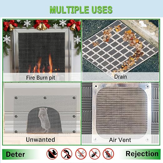 20mesh Stainless Steel Mesh Screen, 15.7"x78.7" Metal Mesh Screen, 1mm Hole - Image 6