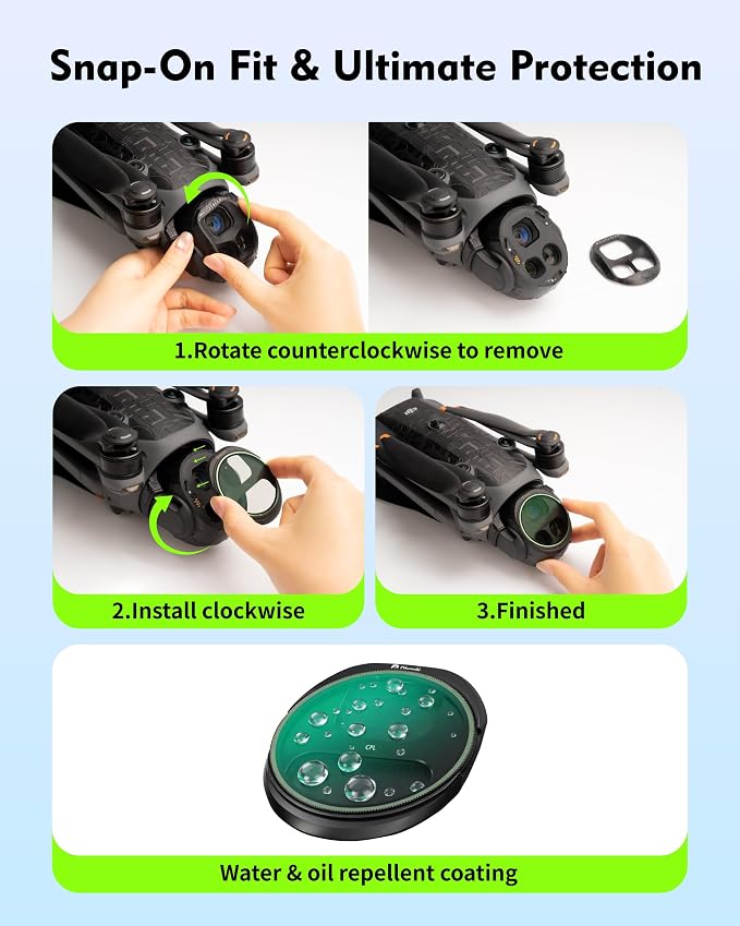 UV Filter for DJI Mavic 4 Pro Drone – Multi-Coated HD Lens Protection, Protect - Image 5