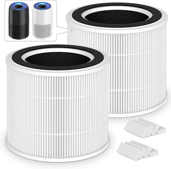 2 Packs AP100-A/B Air Filter Compatible by XBWW