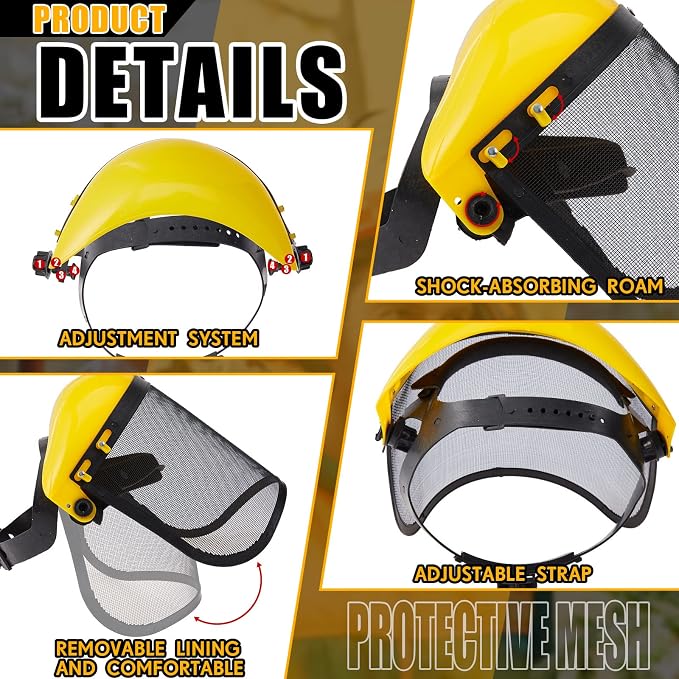 Amylove 2 Pcs Safety Face Shield - Image 3