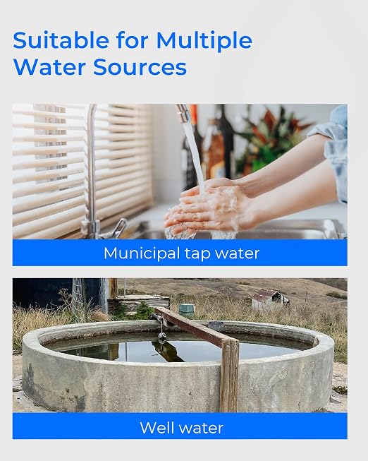 Waterdrop Mega Spin Down Sediment Filter, Reusable Whole House Water Filter - Image 8