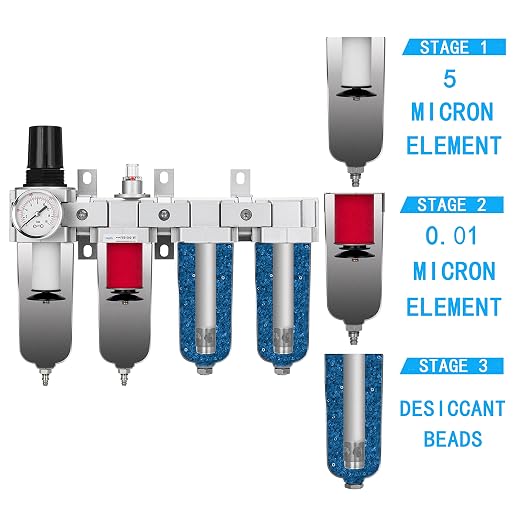 NANPU 3/4" NPT Industrial Grade 4 Stage Air Drying System - Image 5