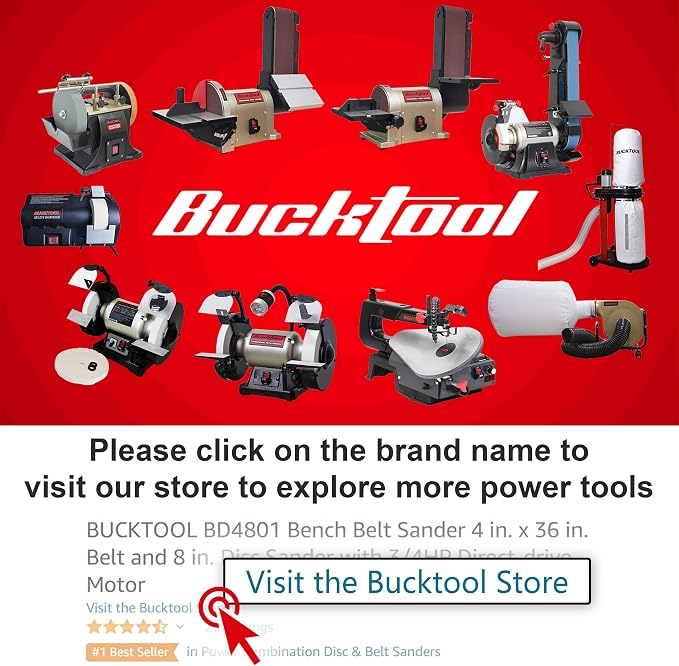 BUCKTOOL 1.2 HP Auto Start 750CFM Dust Collector - Image 8