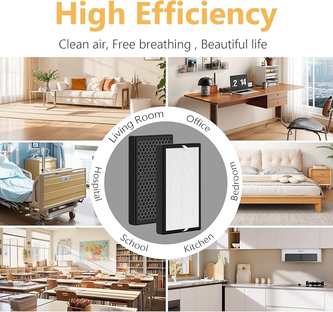 4 Packs F1 Mixed Honeycomb Activated Carbon Replacement Filter - Image 6