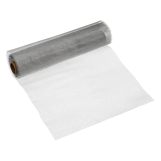 PATIKIL 40" L x 10" W Woven Wire Mesh, 20 Mesh 316L Stainless Steel Air Vent by PATIKIL