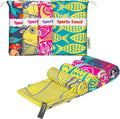 4Monster Microfiber Beach Towel Quick Dry,Super Absorbent Lightweight Travel Towel for Swimmers, Sand Free Camping Towel, Beach Towels for Pool,Swim,Water Sports,Yoga