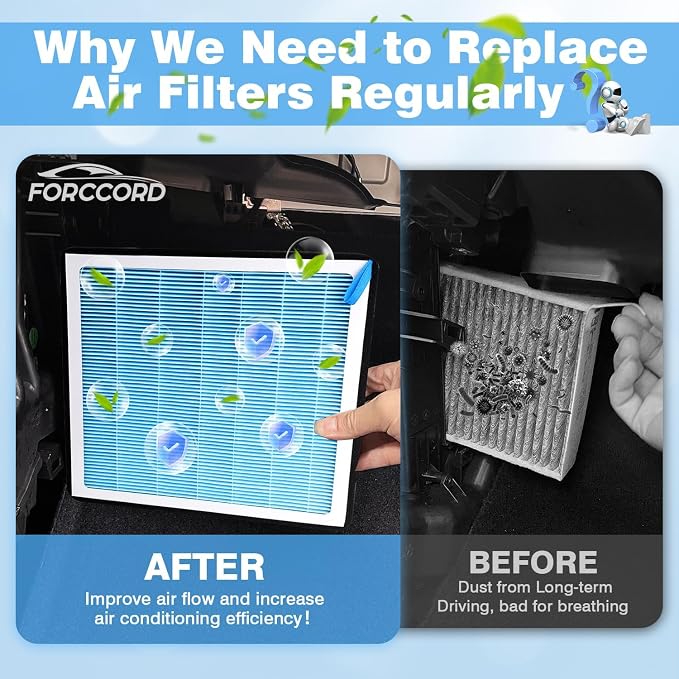 2-Pack UPGRADED HEPA Cabin Air Filter Fits - Image 5