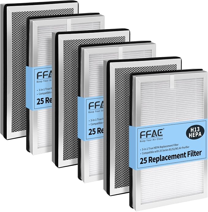 6 Pack MA-25 Filter Compatible by Unknown