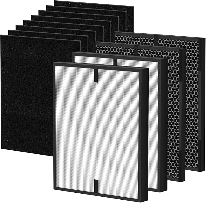 12-Pack 3000 Replacement Filters Compatible by LMEDIT