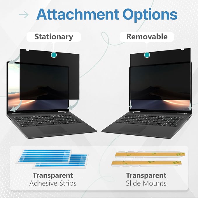 VINTEZ 15.6 Inch 1.8:1 Privacy Screen - Image 7