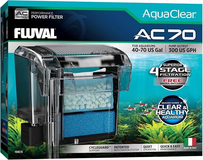 Fluval - Media Maintenance Kit for AC70 Power Filter - for Use in Freshwater & - Image 4