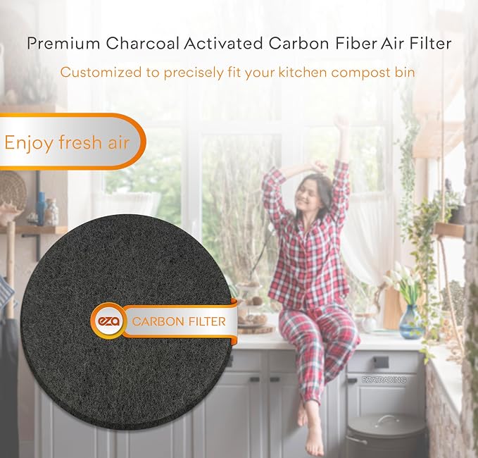 Premium Charcoal Activated Carbon Fiber Replacement Air Filter - Image 3