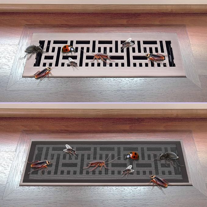 4 Pack 40cm x 30cm Magnetic Floor Vent Cover - Image 5