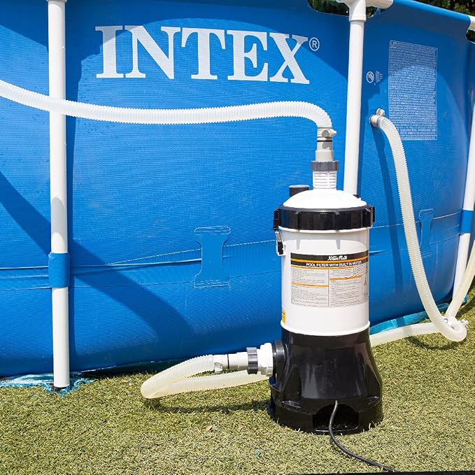 XtremepowerUS Pool Cartridge Filter System w/Built-in Pump - Image 3