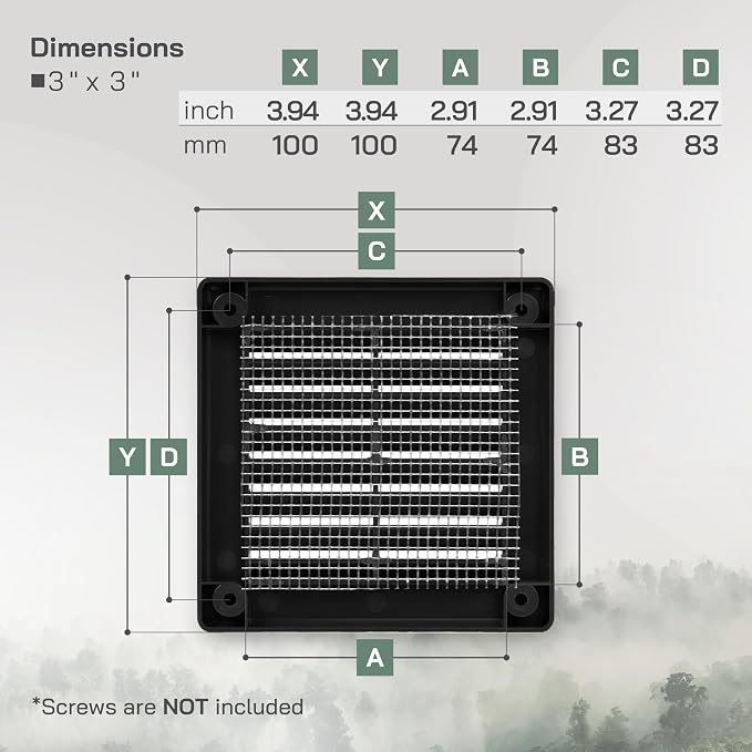 Vent Systems 3" x 3" - Image 2