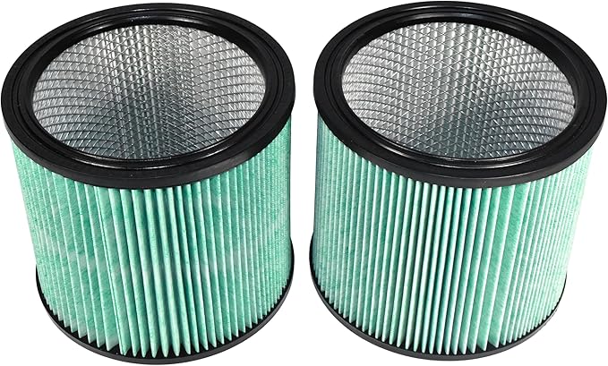 HQRP 2-Pack High Efficiency H14 HEPA Cartridge Filter compatible by HQRP