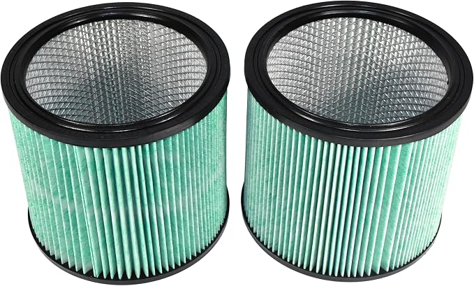 HQRP 2-Pack High Efficiency H14 HEPA Cartridge Filter Replacement by HQRP