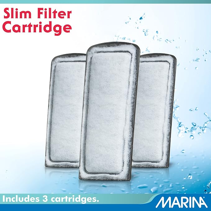 Marina Slim Filter Carbon Plus Ceramic Cartridge, 3 Cartridges each - Image 2