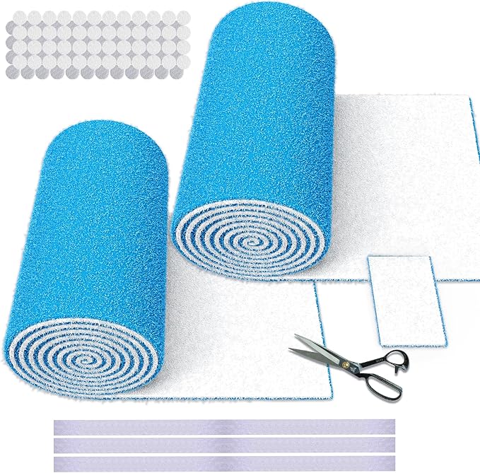2 Rolls Air Vent Filters, MERV 8 Triple Vent Filter Kit by UBeesize