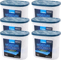 Moisture Absorber Activated Charcoal 18 oz/510g | Removes Moisture, Damp, Humidity & Odors | Odor Absorber | Moisture Trap for Bathroom, Closet, Kitchen & Small Spaces | Set of 6