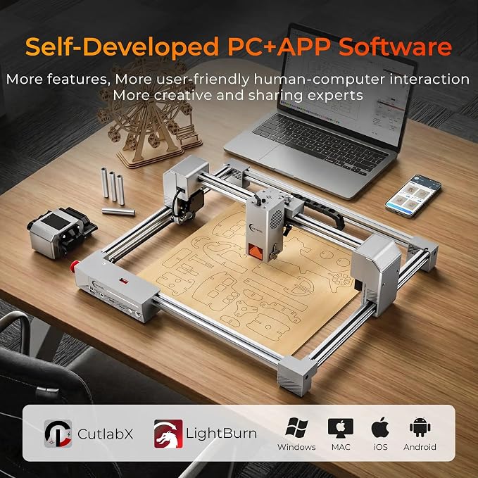 JL9 20W Laser Engraver and Cutter - Image 7