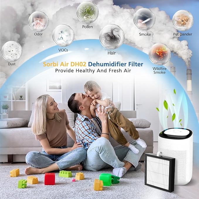 4 Pack DH02 Replacement Filter Compatible - Image 4