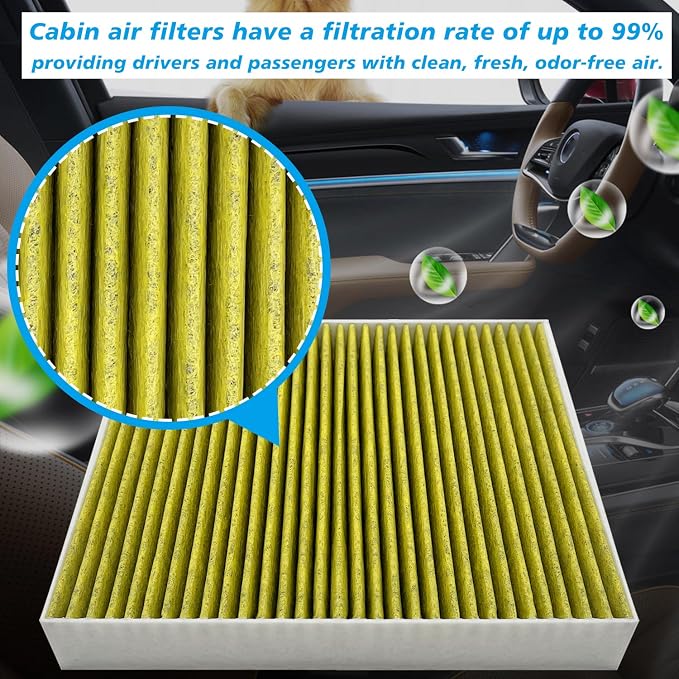 Capume Cabin Air Filter JM190 Fit - Image 2
