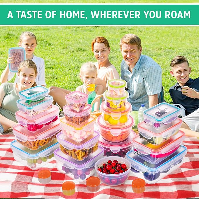 RockBerry 46 PCS Food Storage Containers - Image 4