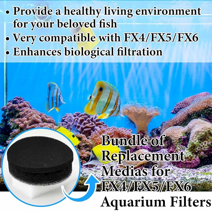 12 Pcs Aquarium Filter Media Kit Compatible - Image 5