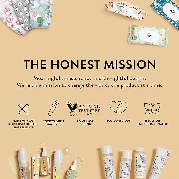 The Honest Company 2-in-1 Cleansing Shampoo Body Wash Refill Carton Gentle for Baby Naturally Derived Tear-free Hypoallergenic Citrus Vanilla Refresh 32 fl oz