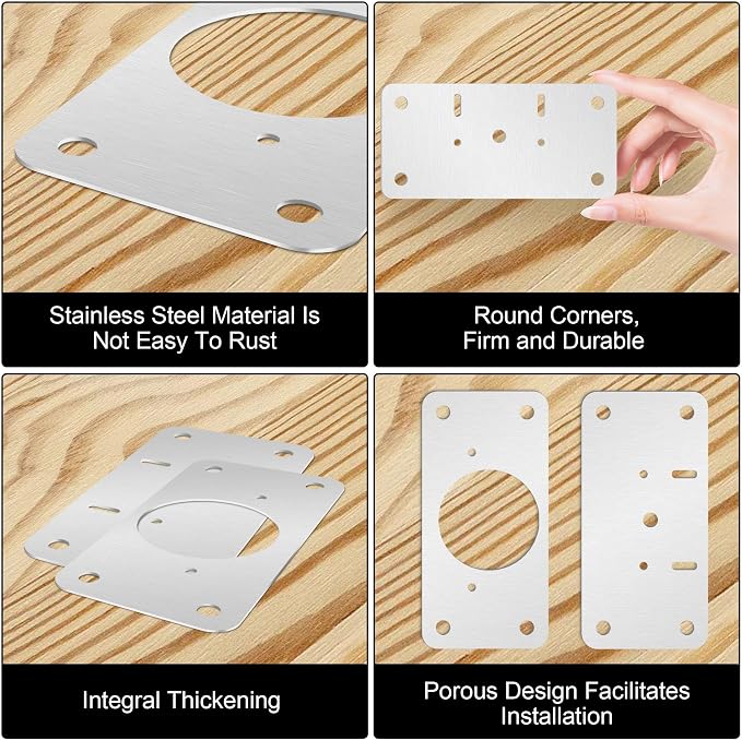 12-Pack Cabinet Hinge Repair Kit - Image 4