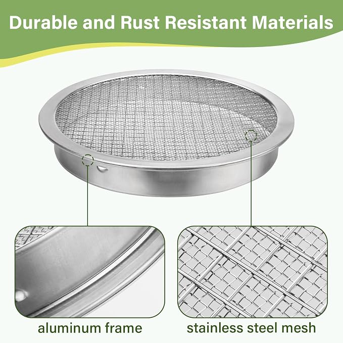 6" Rain Water Barrel Screen Filter - Image 5