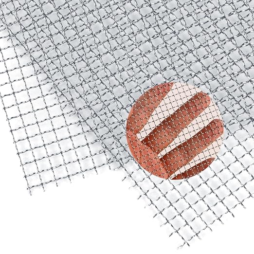 Wire Mesh Stainless Steel Woven Wire Mesh Screen 6 Mesh 300X 210mm Air Vent by Unknown