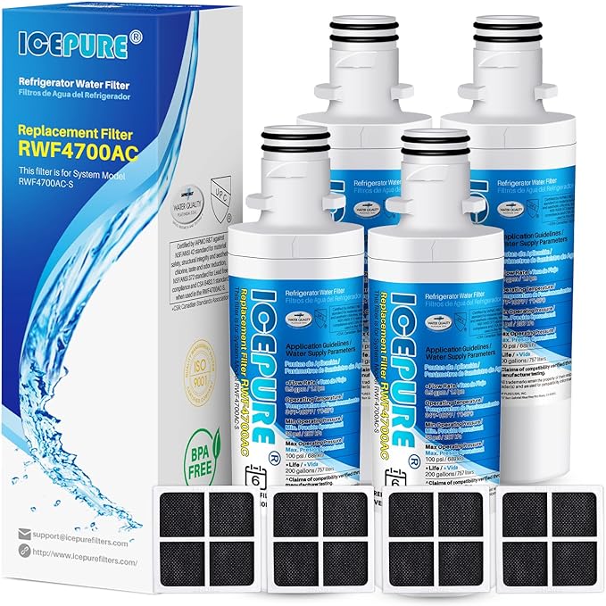 ICEPURE ADQ747935 Replacement for LG LT1000P MDJ64844601, Kenmore Elite 9980 by ICEPURE