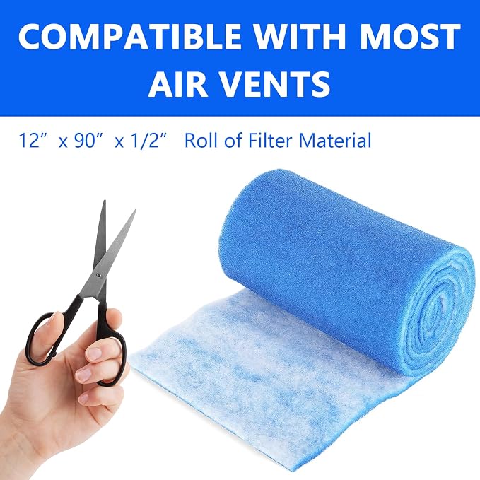 12x90 Inch Cut to Fit Air Filter Roll - Image 4
