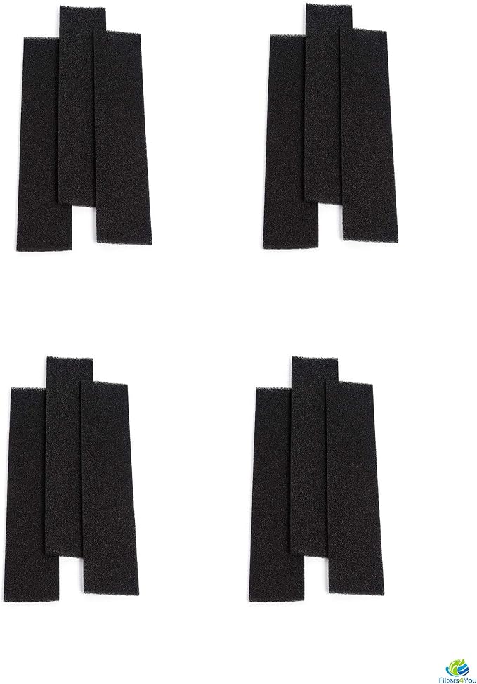 Carbon Register Vent Air, Odor & Dust Filters 3 Pack 12" x 16" by CFS by CompleteFiltrationServices