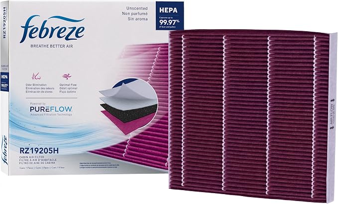 Febreze Odor Control HEPA Cabin Air Filter by PUREFLOW RZ19205H Fits 2013-2018 by Febreze