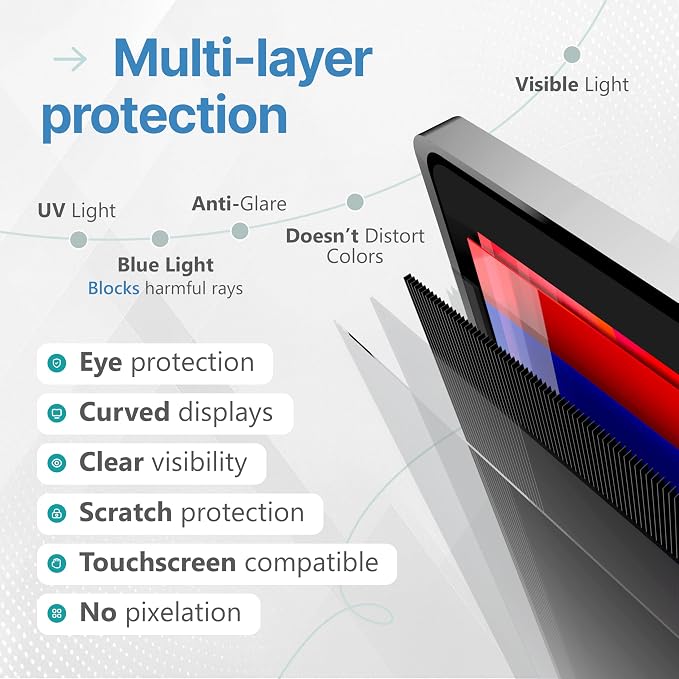 VINTEZ 22 Inch 16:0.9 Privacy Screen - Image 3