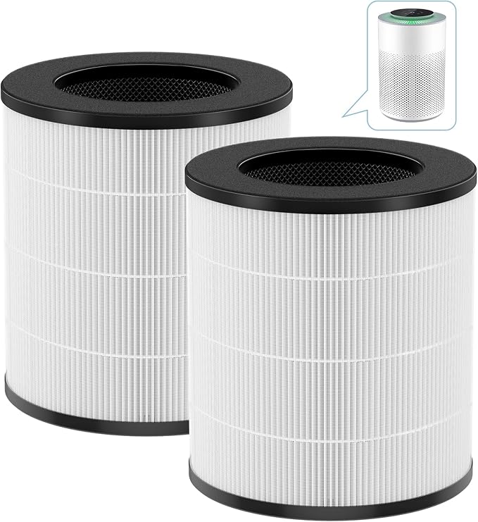 2 Pack A2 Replacement Filter Compatible by WILERDA
