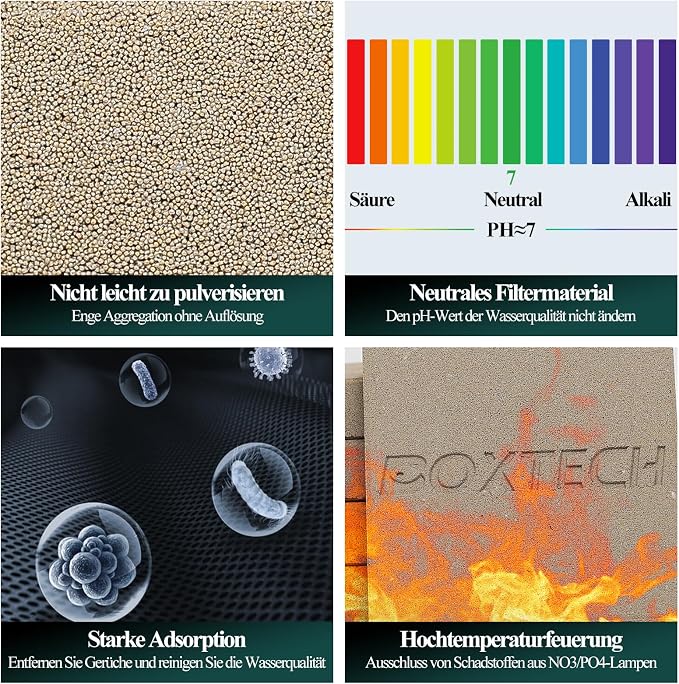 boxtech Aquarium Filter Media Bio Ceramic Brick Bio Filter Media - Image 6