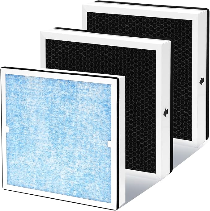 770 Fliter 2-in-1 HEPA/Activated Carbon Filter Replacement Set by GMFXSCO