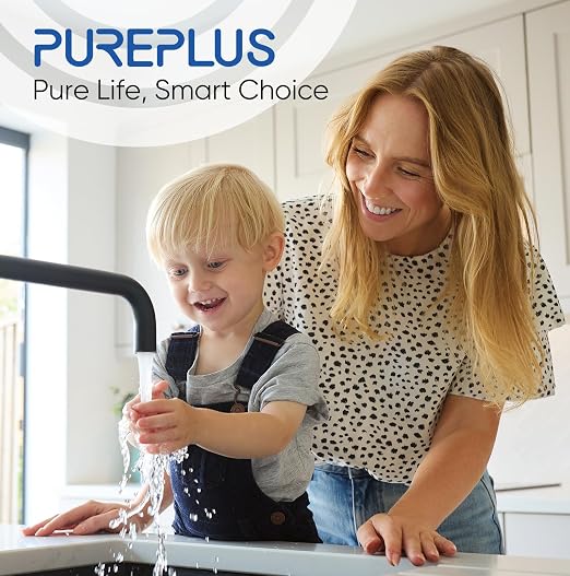 PUREPLUS 2-Stage Whole House Water Filtration System, Iron/Manganese, Taste & - Image 9