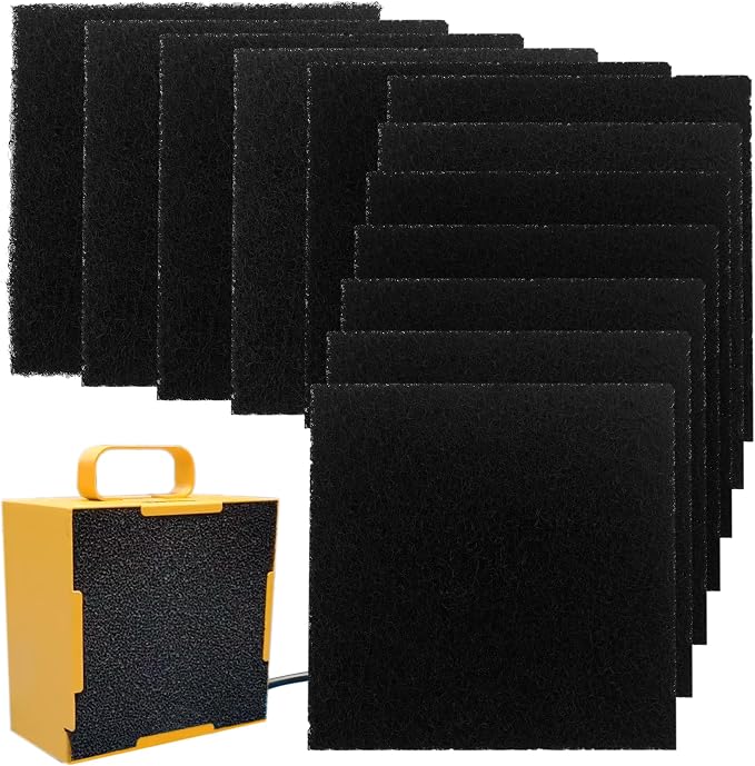 12 Pack Activated Carbon Filter Replacement Refills by Home