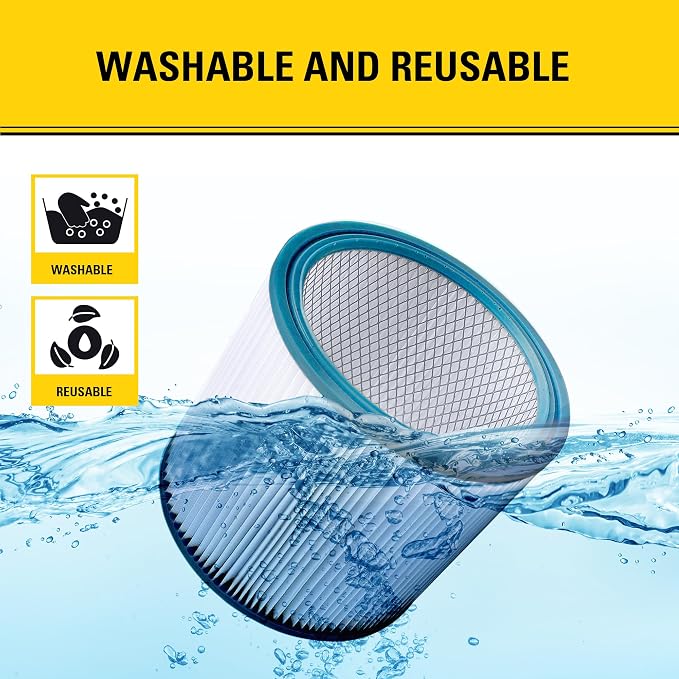 STANLEY HEPA Vacuum Filter Replacement 08-2566BP, Fit - Image 4