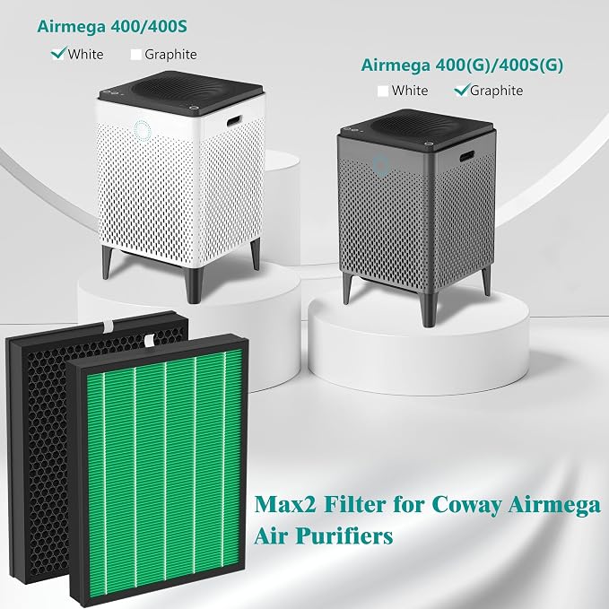 400/400S Replacement Air Filters Set - Image 2
