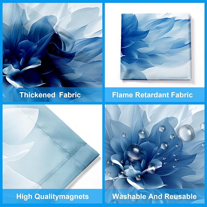 2 Pack Fluorescent Light Covers- 4 x 2 Feet Magnetic Ceiling Light Cover Room - Image 4