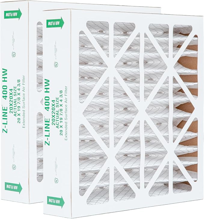 Glasfloss ZL 20x20x4 MERV 10 Air Cleaner Filter replacements by Glasfloss