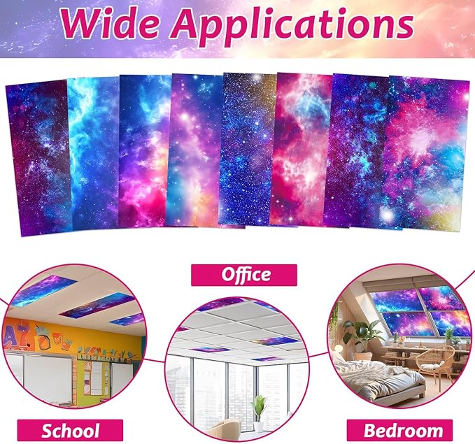 8 Pcs Fluorescent Light Covers - Image 4