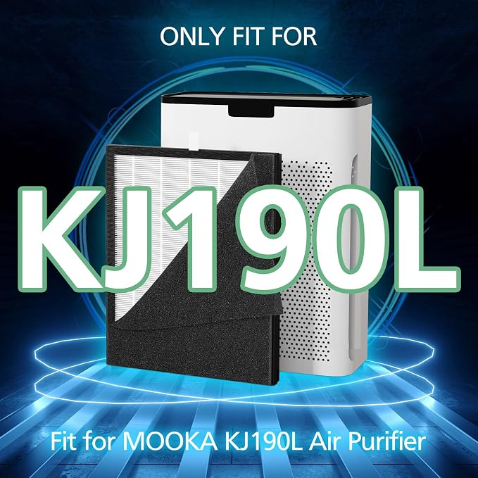 2 Pack KJ190L Filter Replacement - Image 2