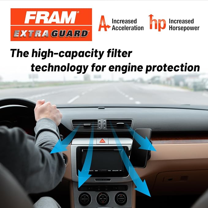FRAM Extra Guard CA10242 Replacement Engine Air Filter - Image 2